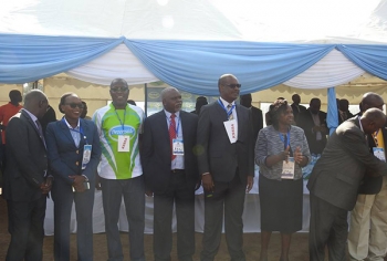 Dr.Kidero and Officilas during Opening Ceremony