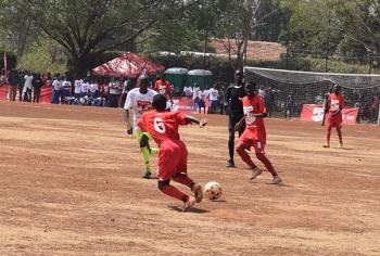 Soccer during 2017 Copa Coca-Cola Launch